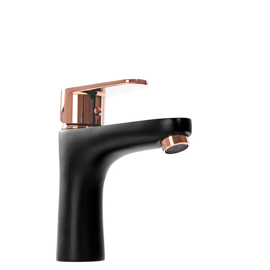 PRAUSTUVO MAIŠYTUVAS ŽEMAS „REA MILD BLACK/ROSE GOLD" JUODA