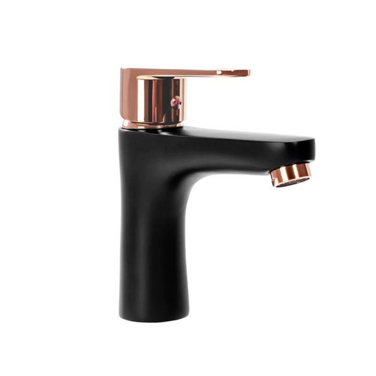 PRAUSTUVO MAIŠYTUVAS ŽEMAS „REA MILD BLACK/ROSE GOLD" JUODA